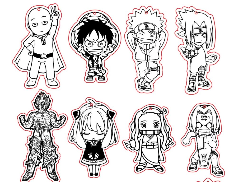 Keychain Kartun v1.0